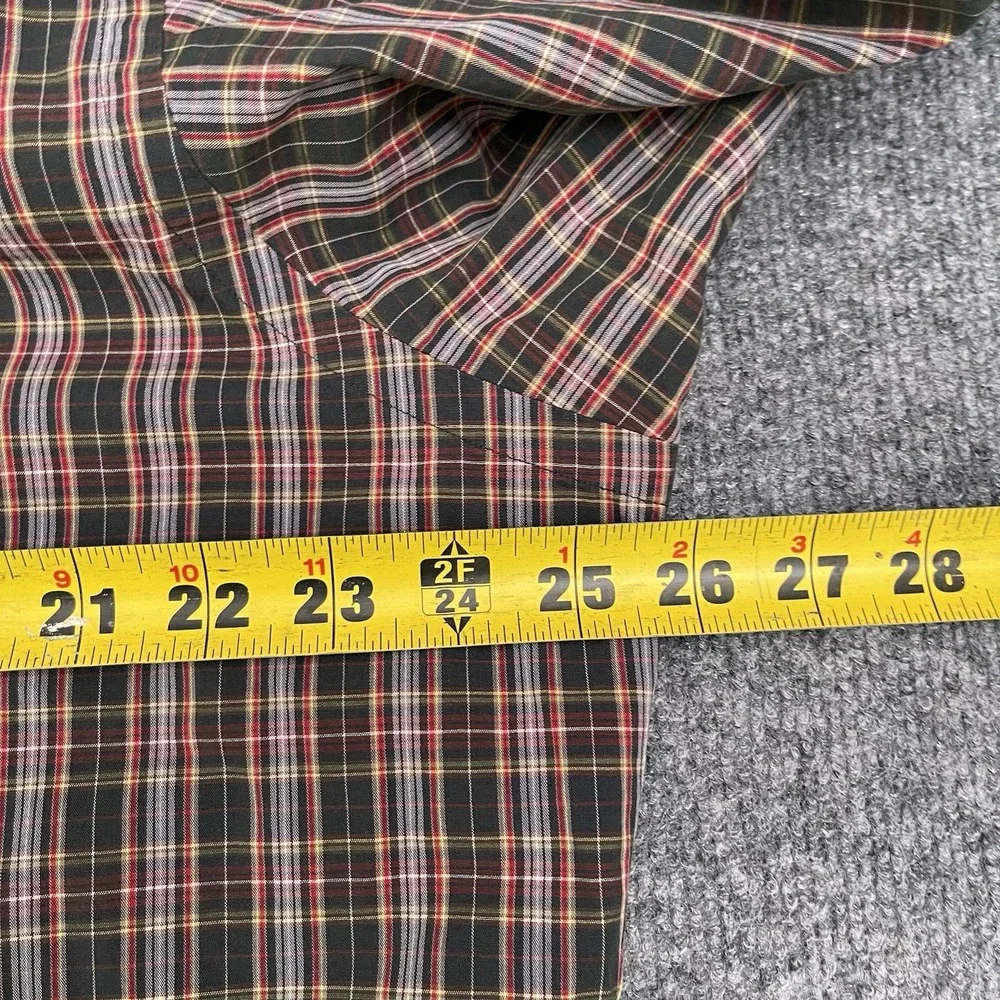 Ralph Lauren Yarmouth Shirt Mens Sz 16.5 32/33 Button Up Long Sleeve Plaid